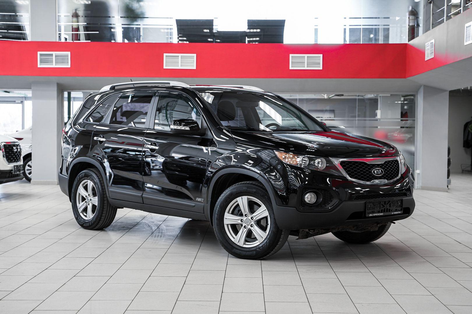 Kia Sorento 2012, черный, ДЦ Орехово