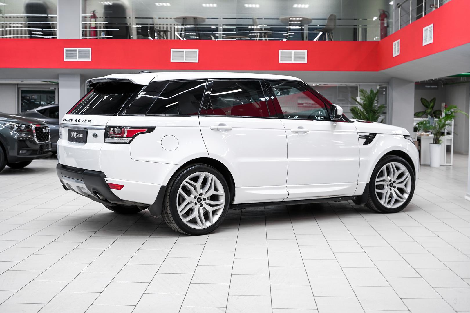 Land Rover Range Rover Sport 2014, белый, ДЦ Орехово