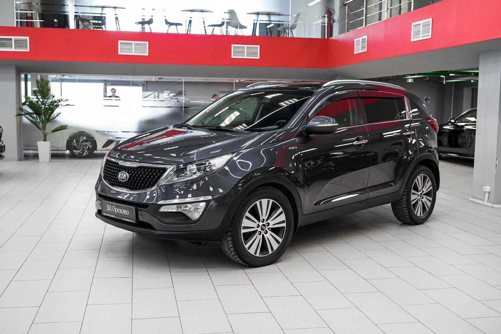 Kia Sportage 2016, серый, ДЦ Орехово