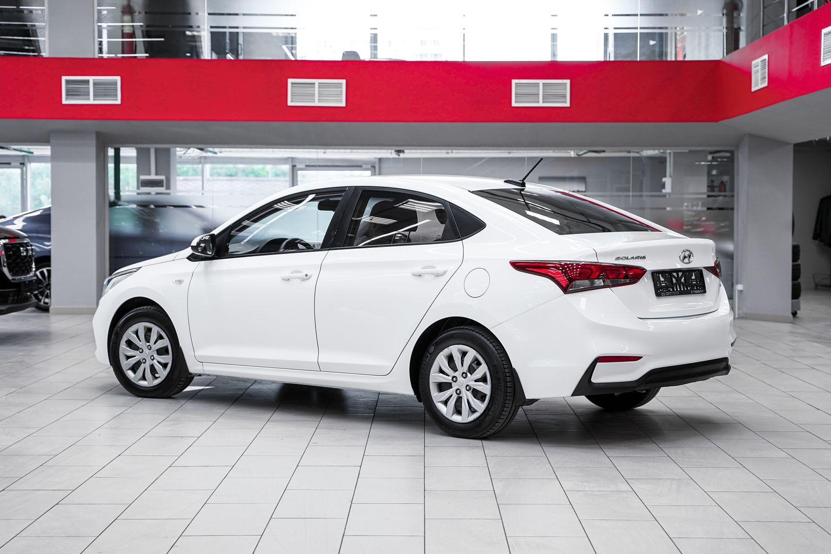 Hyundai Solaris 2018, белый, ДЦ Орехово