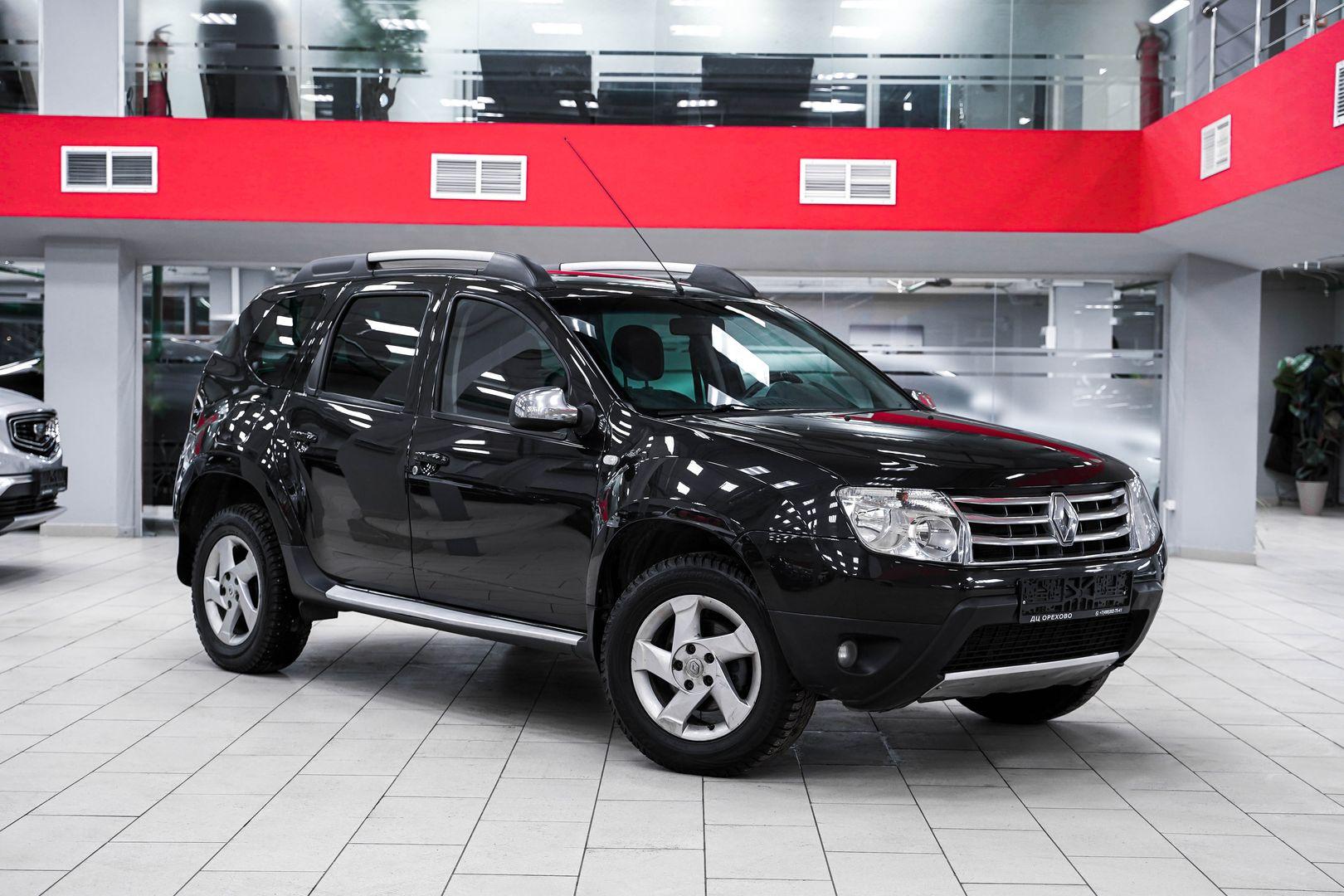 Renault Duster 2012, черный, ДЦ Орехово