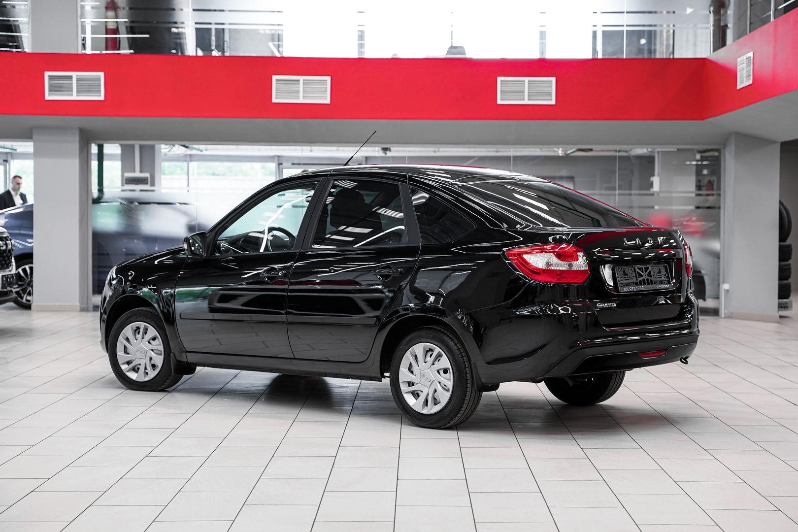 LADA (ВАЗ) Granta 2024, черный, ДЦ Орехово