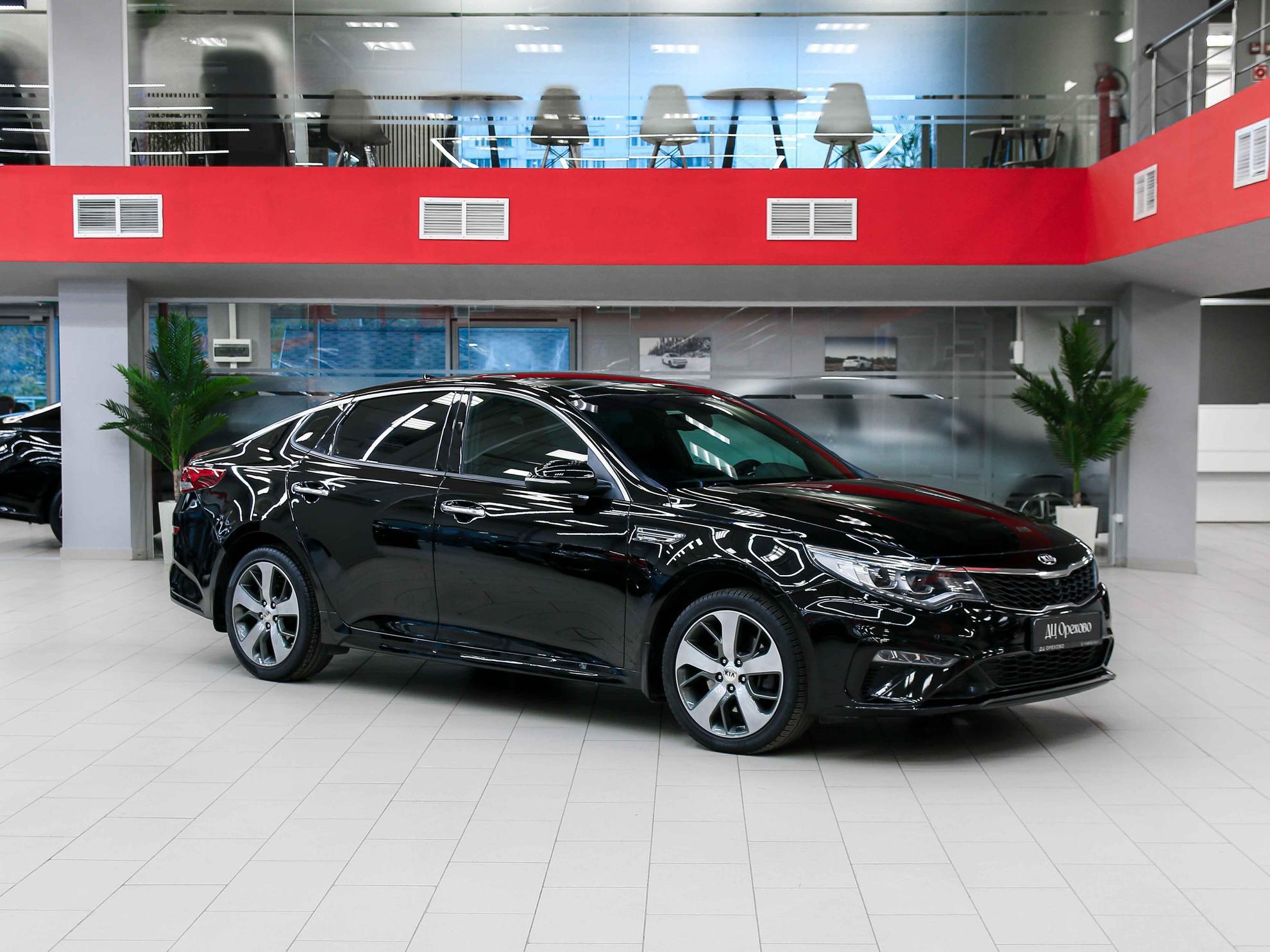 Kia Optima 2018, черный, ДЦ Орехово