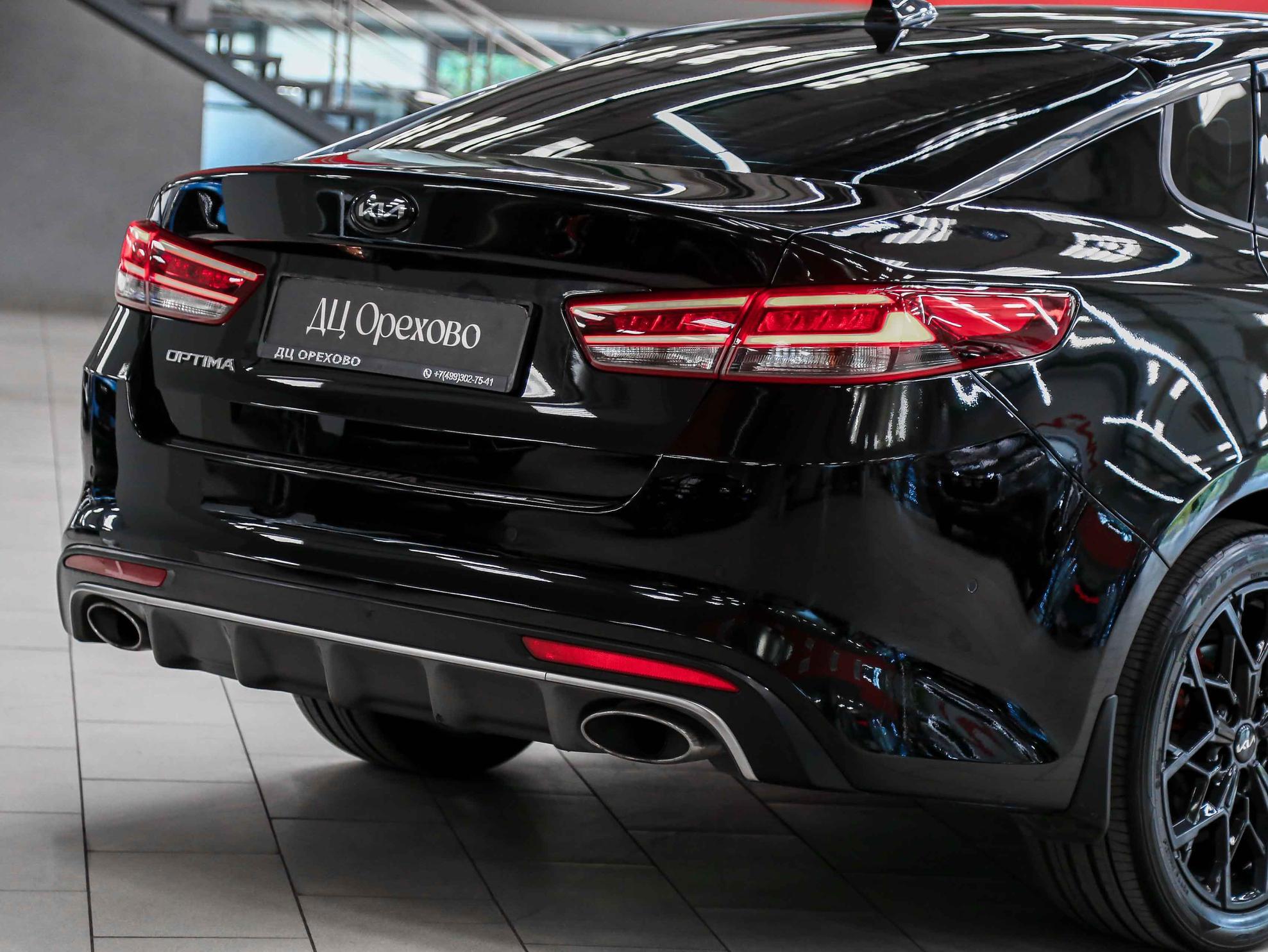 Kia Optima 2016, черный, ДЦ Орехово