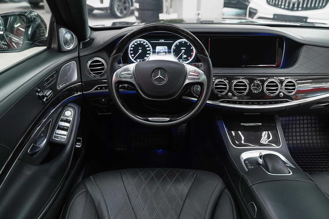 Mercedes-Benz S-Класс 2014, черный, ДЦ Орехово