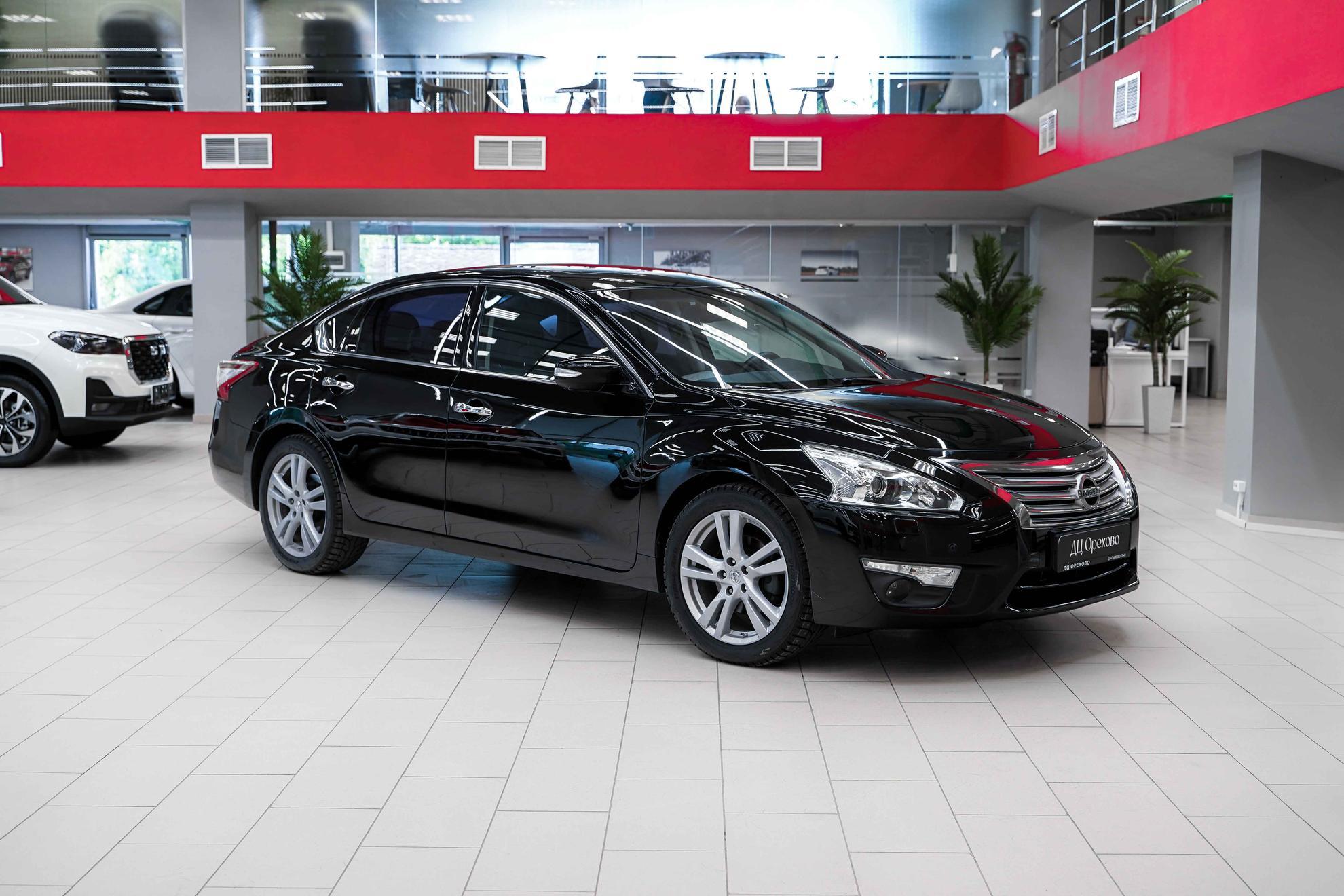 Nissan Teana 2015, черный, ДЦ Орехово