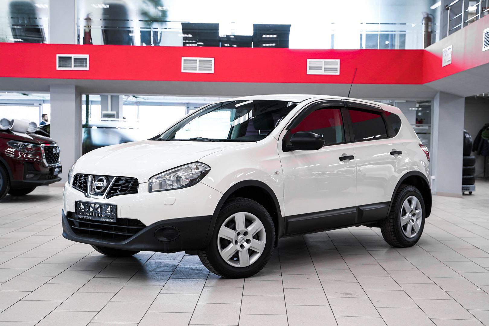 Nissan Qashqai 2013, белый, ДЦ Орехово