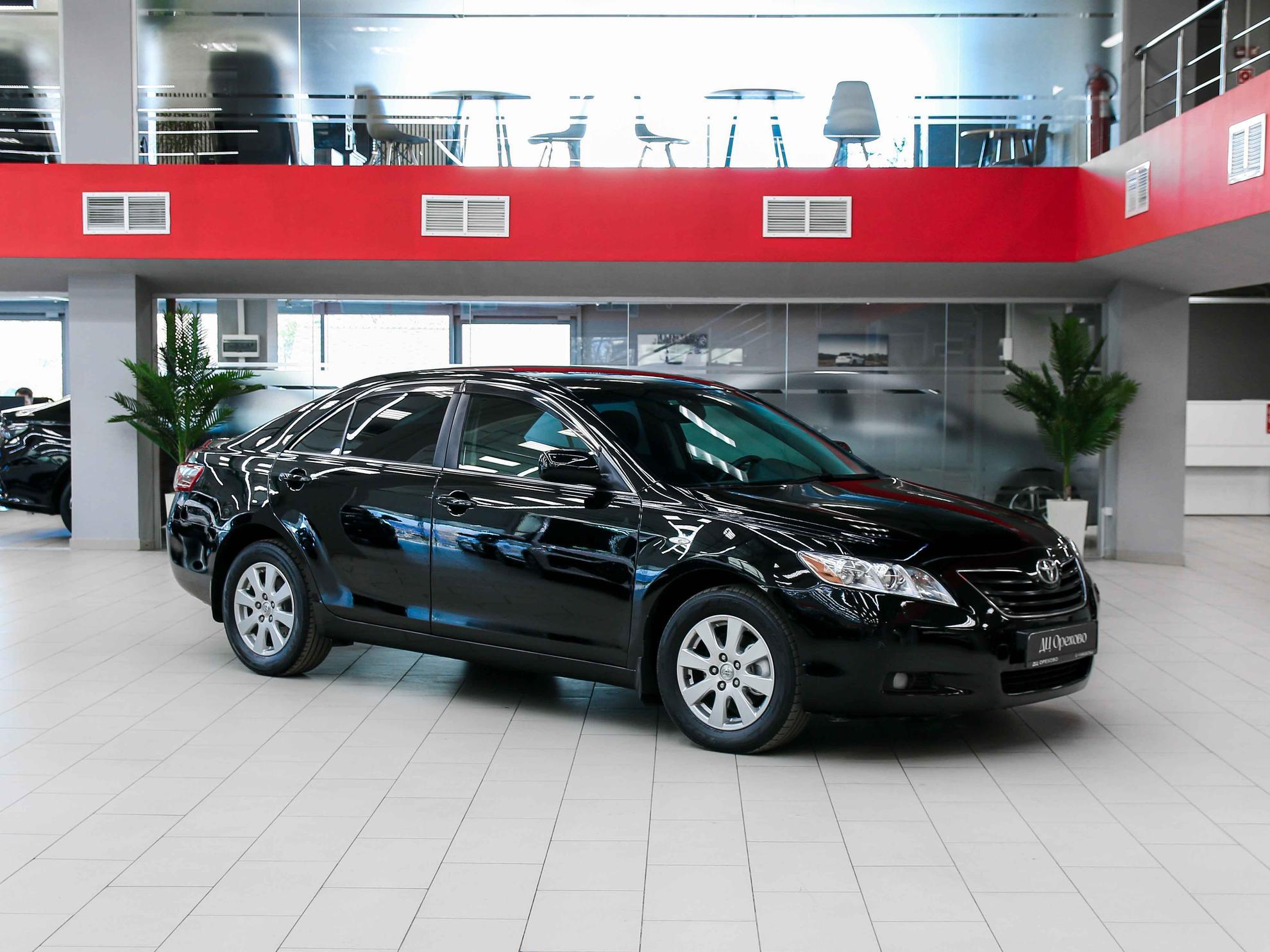 Toyota Camry 2008, черный, ДЦ Орехово