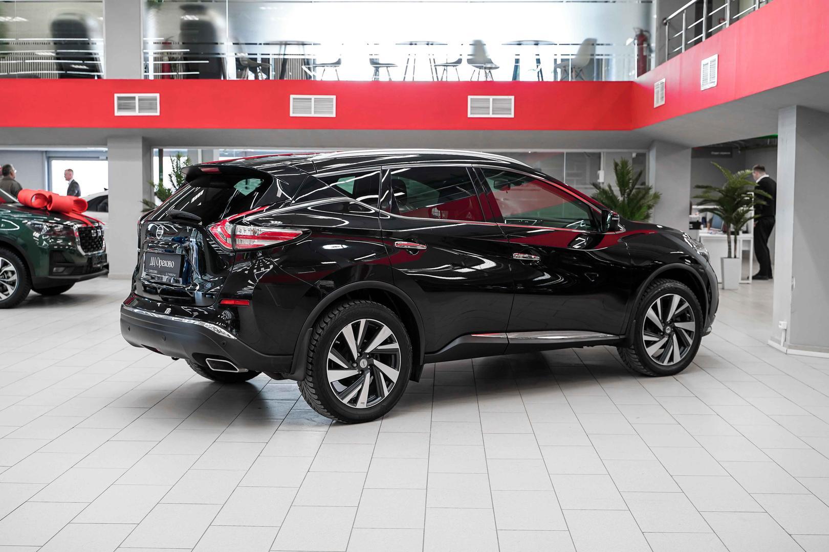 Nissan Murano 2019, черный, ДЦ Орехово