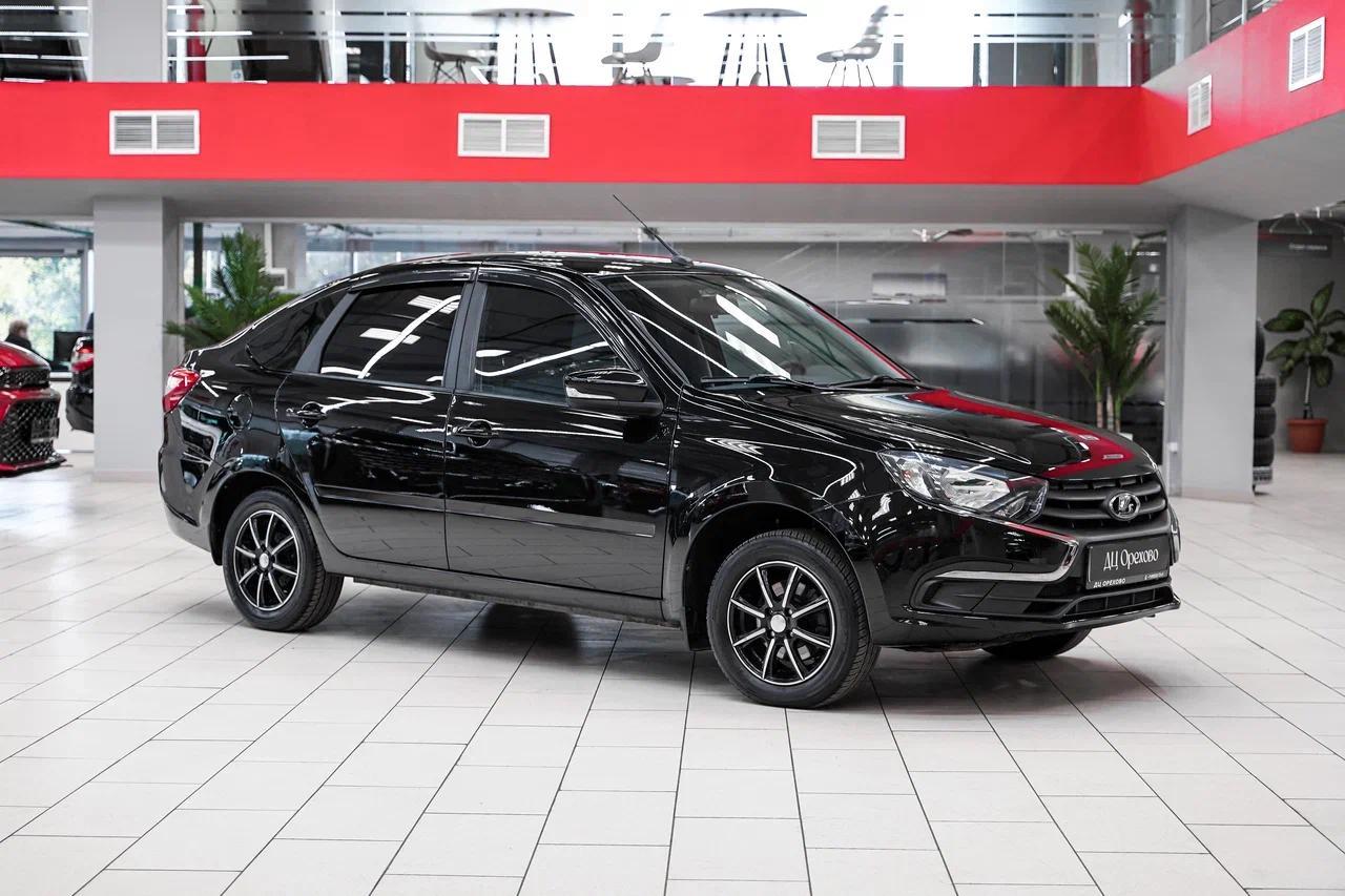 LADA (ВАЗ) Granta 2023, черный, ДЦ Орехово