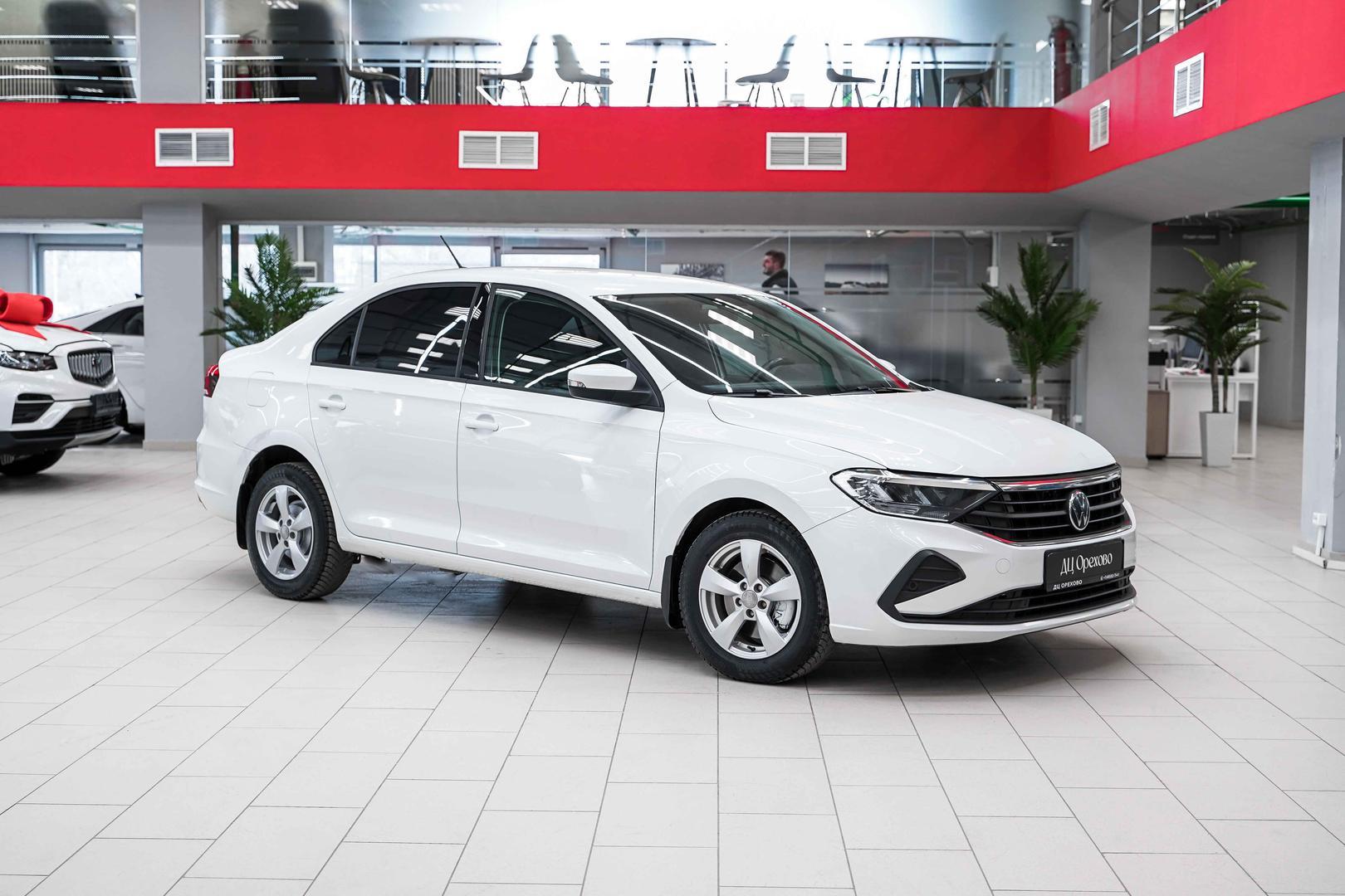 Volkswagen Polo 2021, белый, ДЦ Орехово