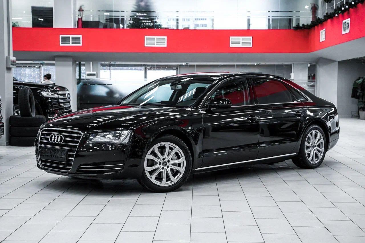 Audi A8 2011, черный, ДЦ Орехово