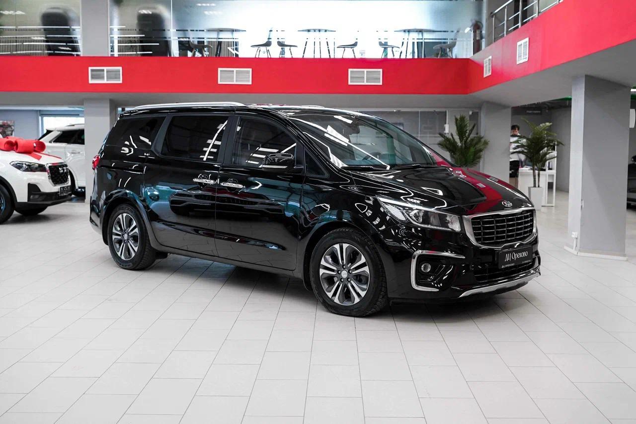 Kia Carnival 2019, черный, ДЦ Орехово