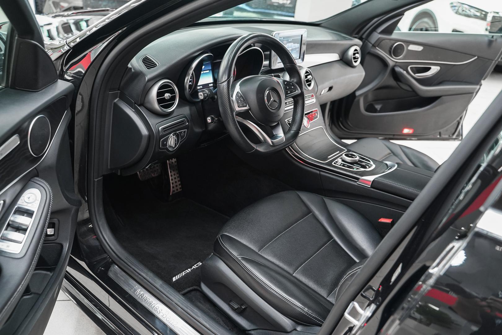 Mercedes-Benz C-Класс 2017, черный, ДЦ Орехово