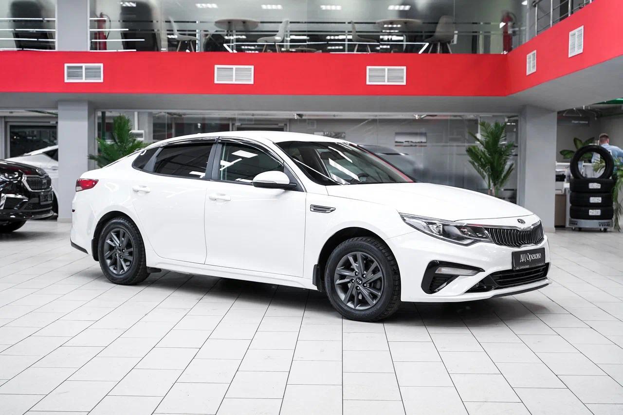 Kia Optima 2018, белый, ДЦ Орехово