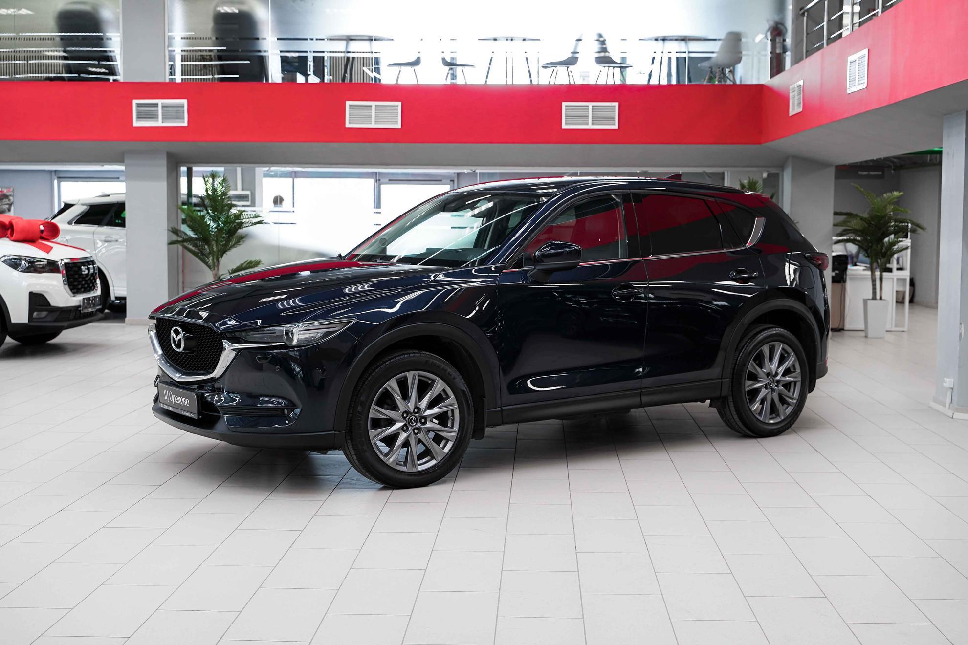 Mazda CX-5 2020, синий, ДЦ Орехово