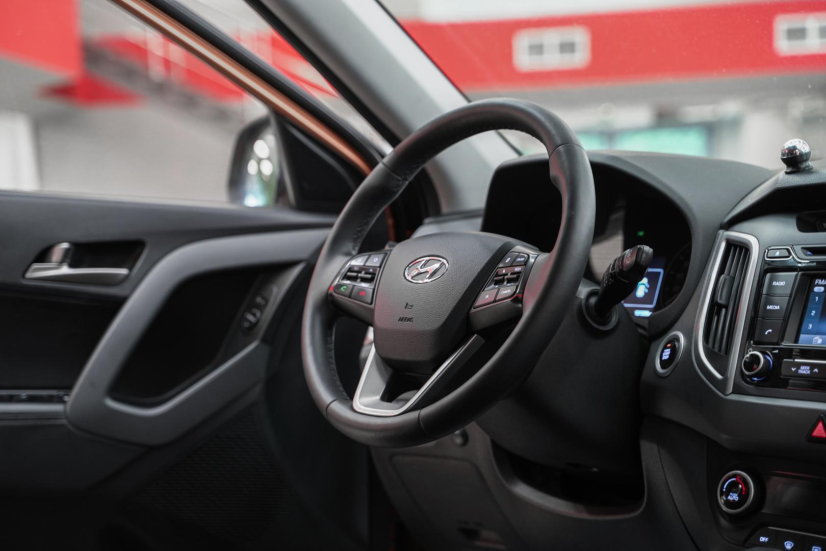 Hyundai Creta 2016, оранжевый, ДЦ Орехово