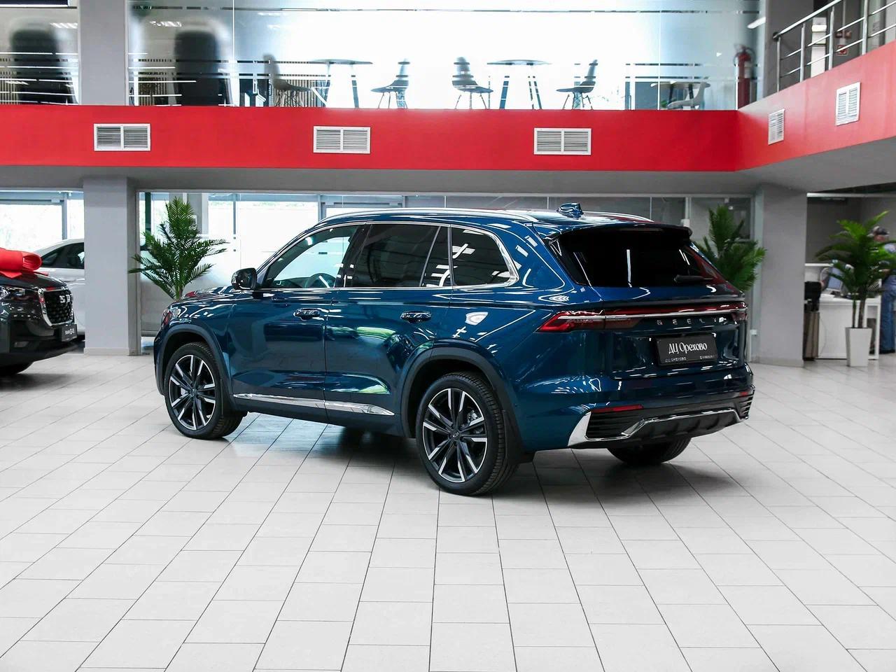 Geely Monjaro 2023, синий, ДЦ Орехово