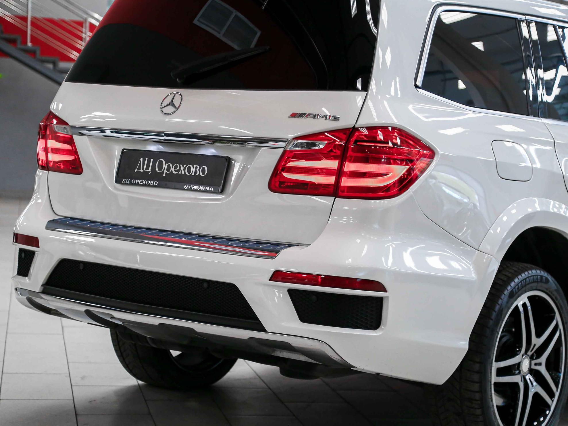 Mercedes-Benz GL-Класс 2014, белый, ДЦ Орехово