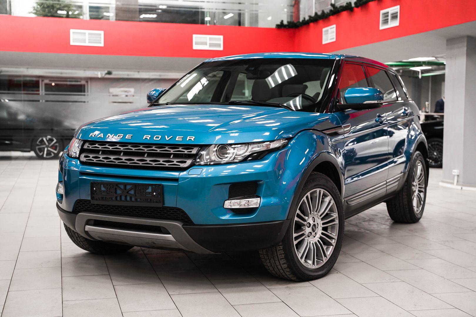 Land Rover Range Rover Evoque 2012, синий, ДЦ Орехово