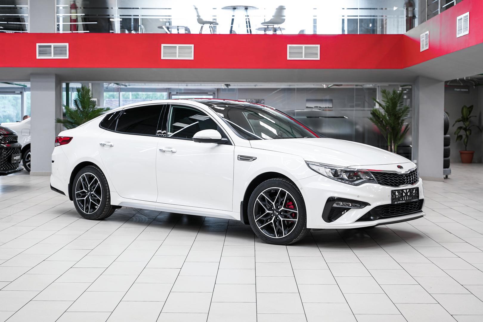 Kia Optima 2018, белый, ДЦ Орехово