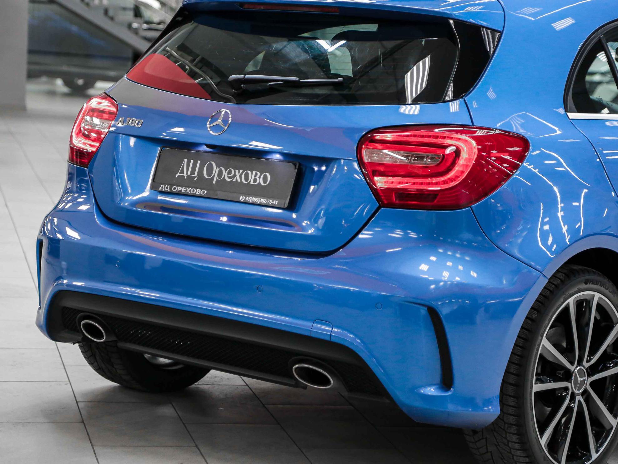 Mercedes-Benz A-Класс 2013, голубой, ДЦ Орехово