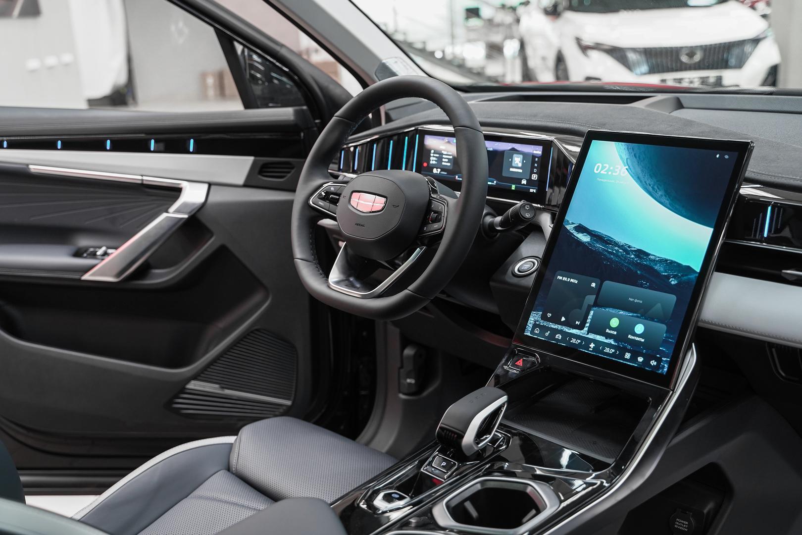 Geely Atlas 2024, черный, ДЦ Орехово