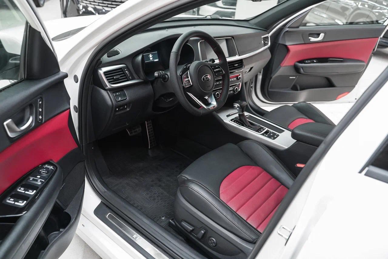 Kia Optima 2018, белый, ДЦ Орехово