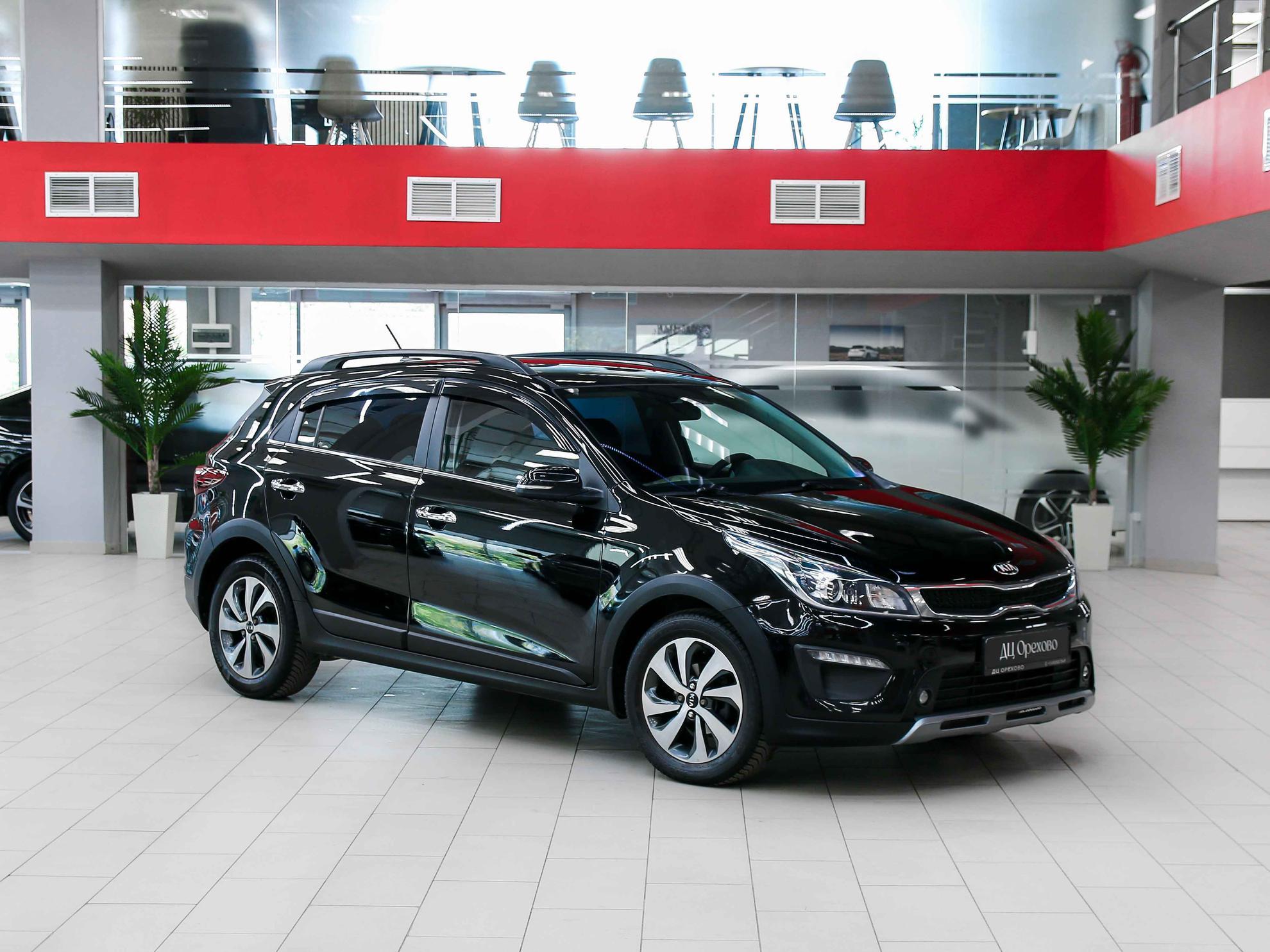 Kia Rio X-Line 2018, черный, ДЦ Орехово