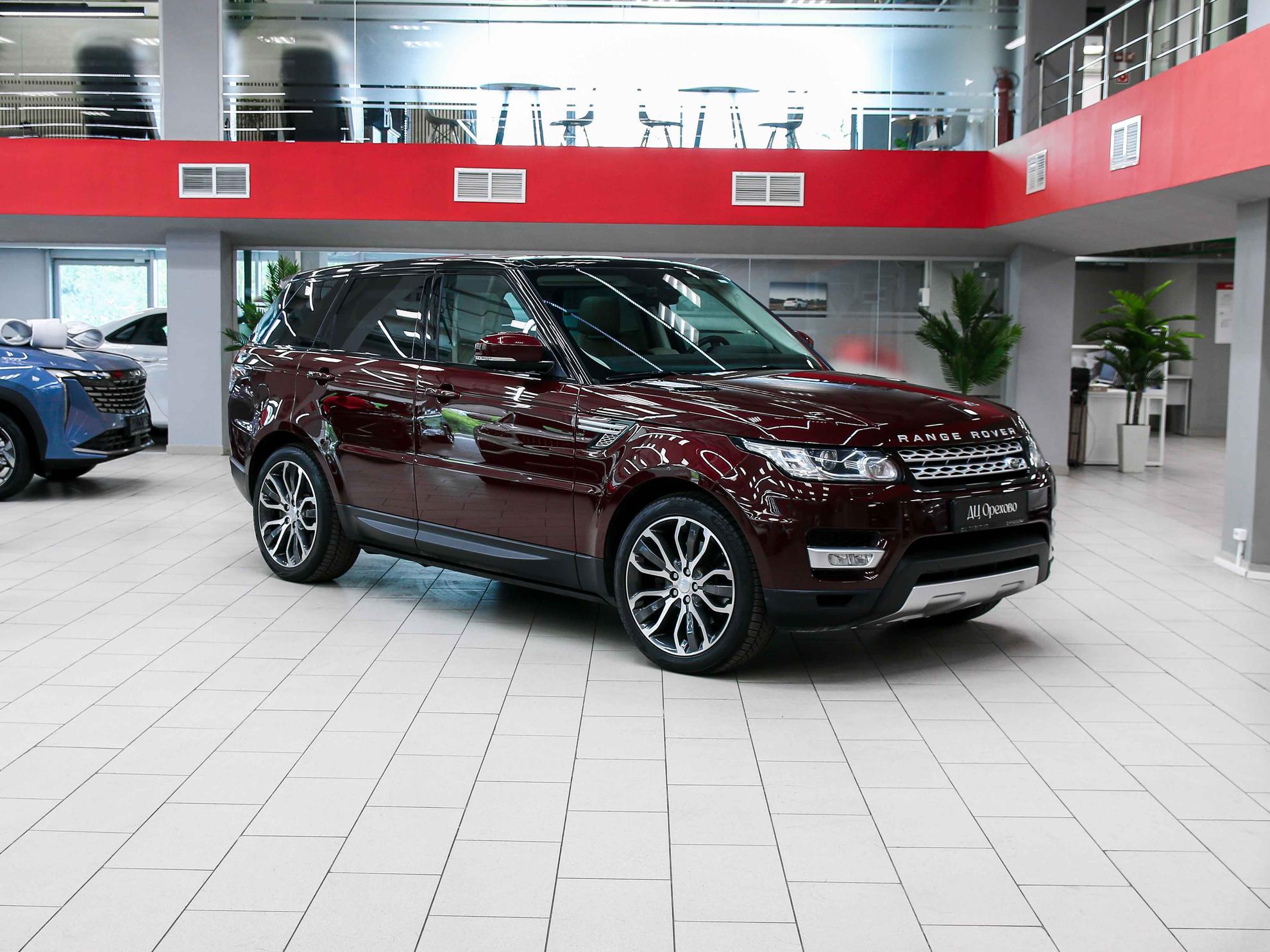 Land Rover Range Rover Sport 2015, красный, ДЦ Орехово