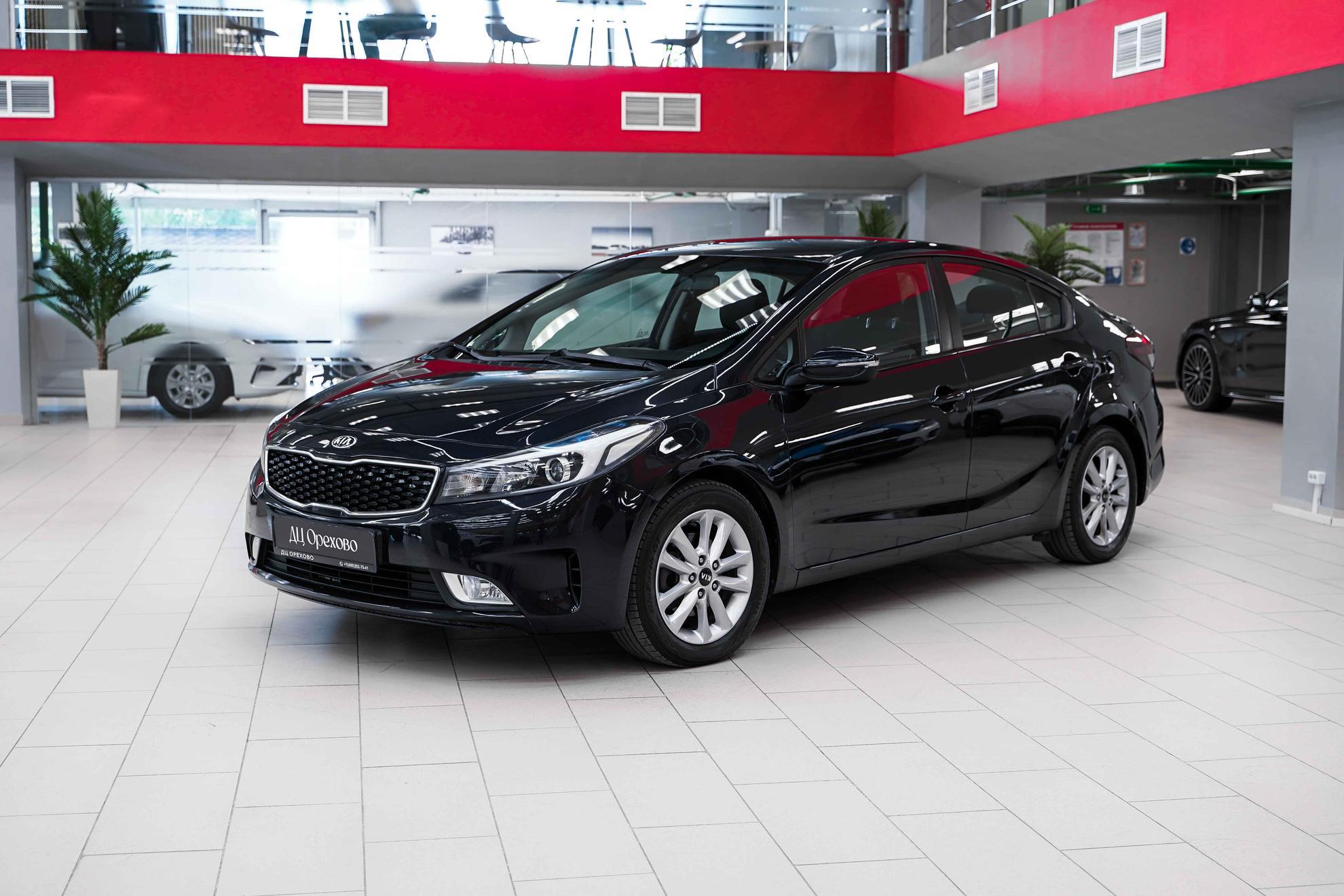 Kia Cerato 2018, синий, ДЦ Орехово