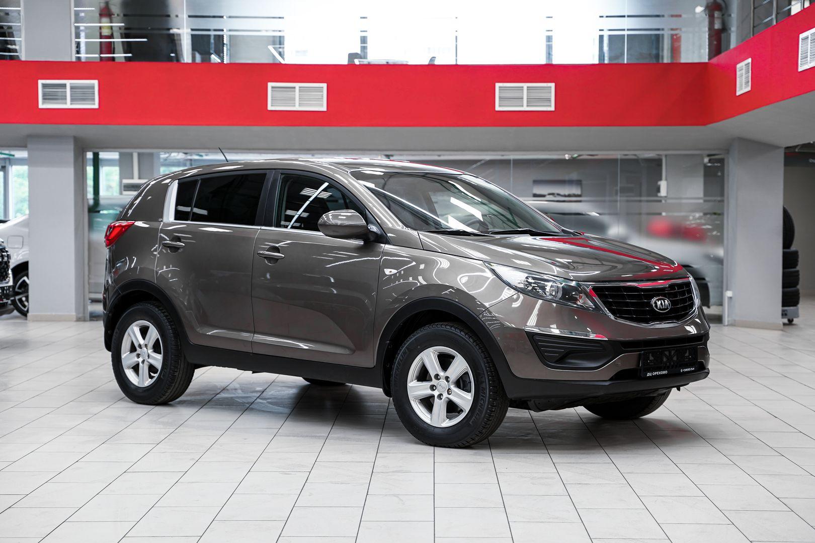 Kia Sportage 2015, коричневый, ДЦ Орехово