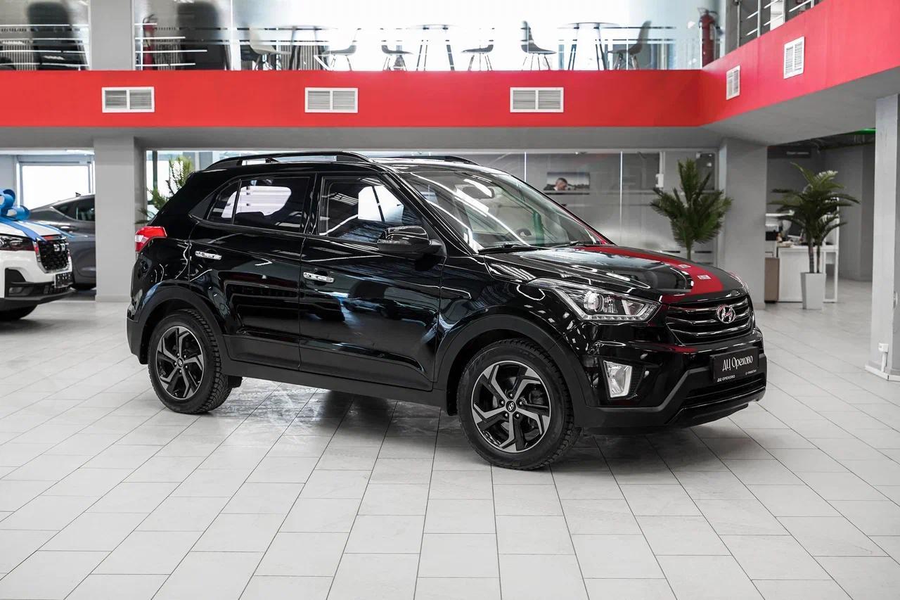 Hyundai Creta 2019, черный, ДЦ Орехово