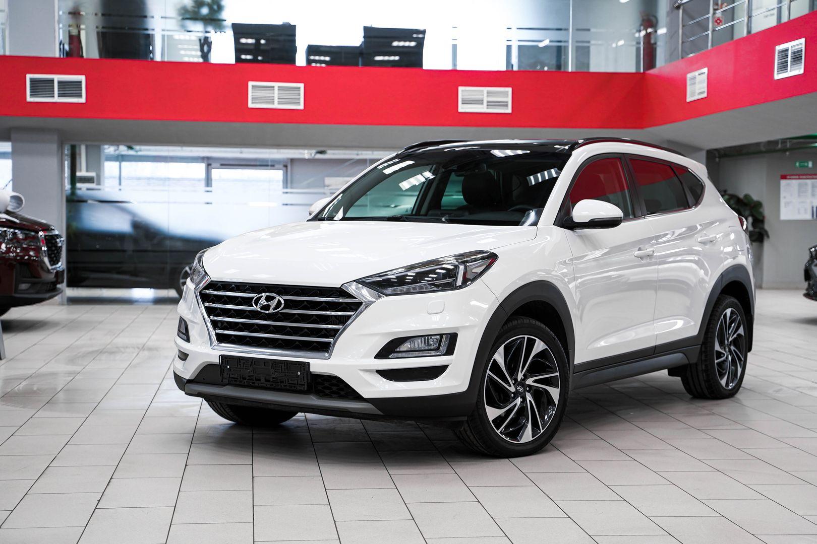 Hyundai Tucson 2018, белый, ДЦ Орехово