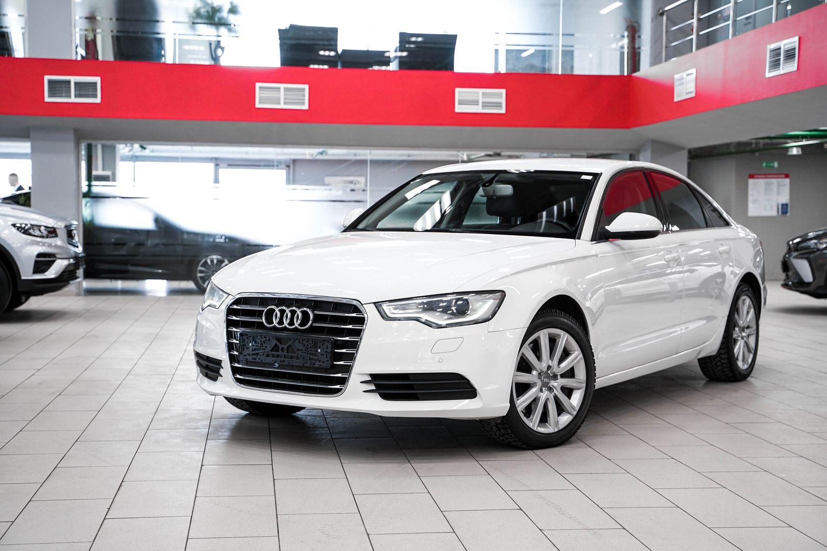 Audi A6 2012, белый, ДЦ Орехово