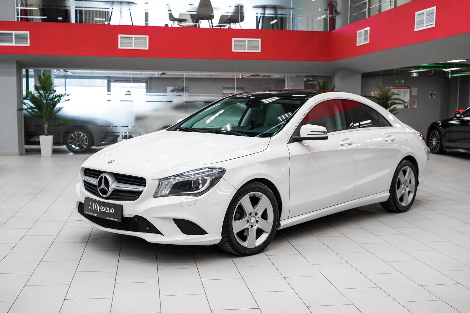 Mercedes-Benz CLA 2014, белый, ДЦ Орехово