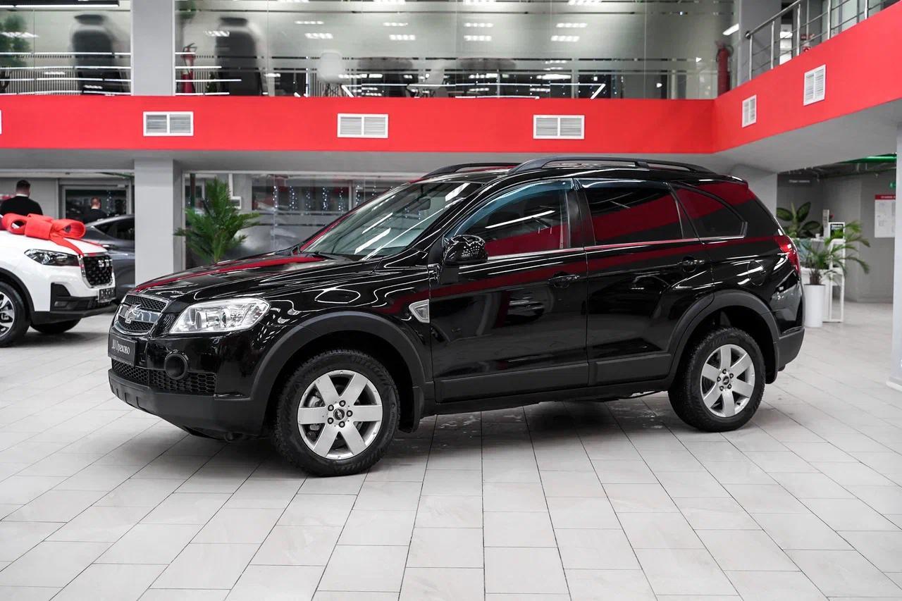 Chevrolet Captiva 2008, черный, ДЦ Орехово