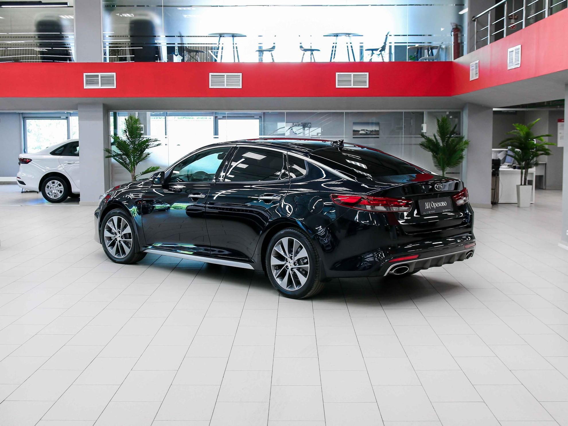 Kia Optima 2017, синий, ДЦ Орехово