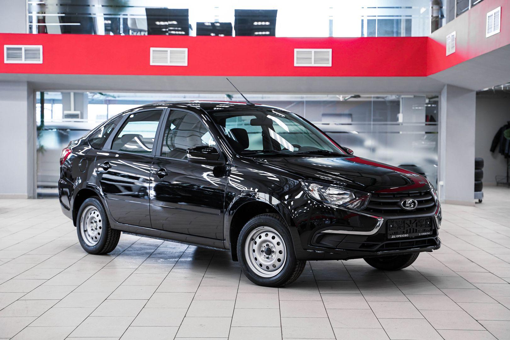 LADA (ВАЗ) Granta 2025, черный, ДЦ Орехово