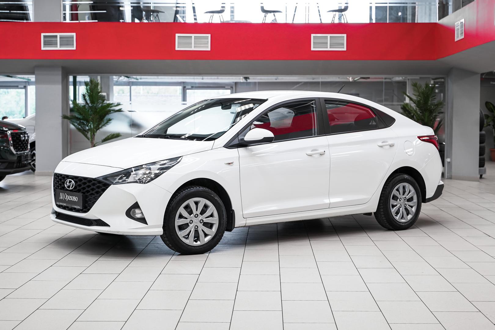 Hyundai Solaris 2020, белый, ДЦ Орехово