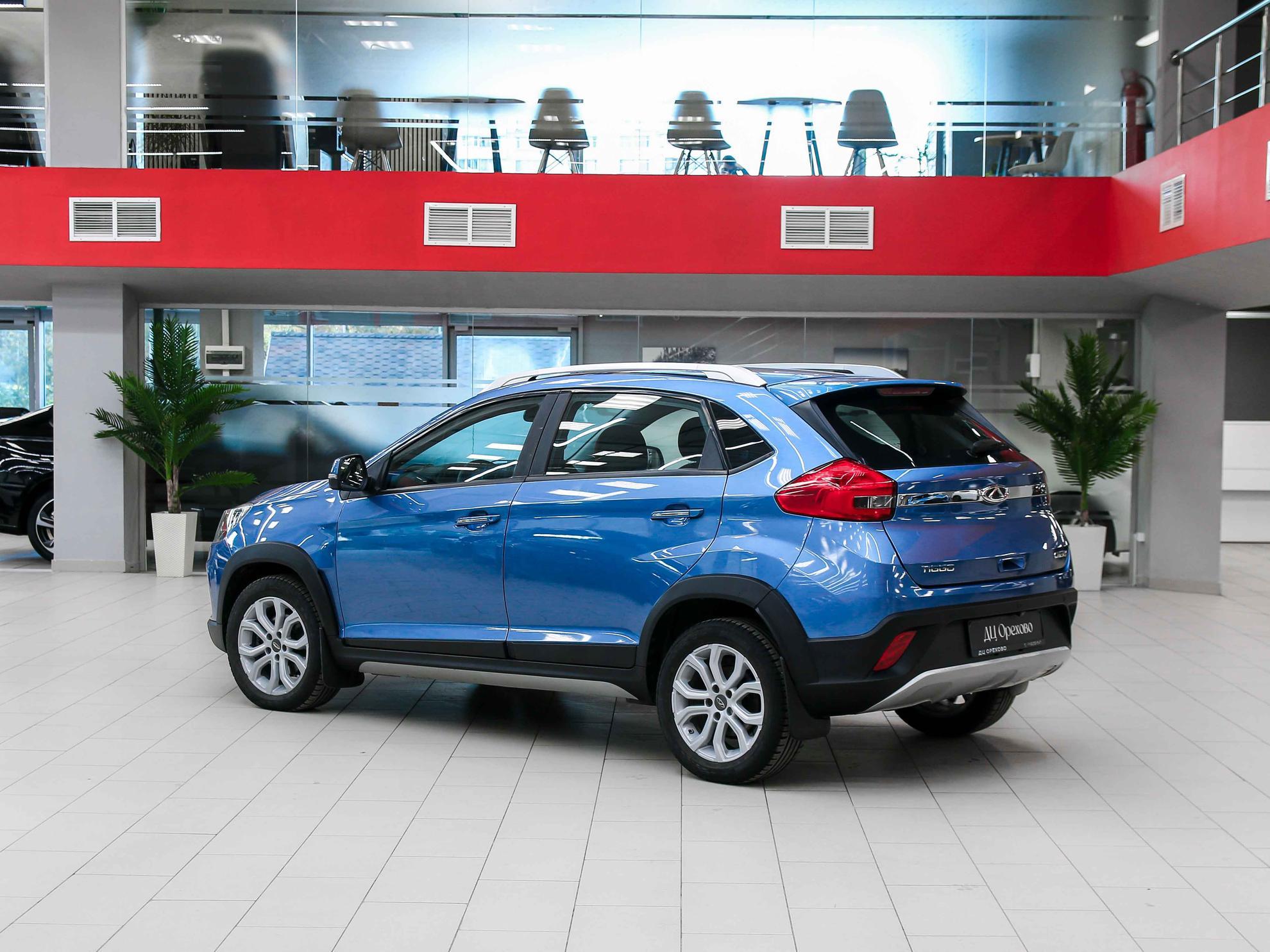 Chery Tiggo 2 2017, голубой, ДЦ Орехово