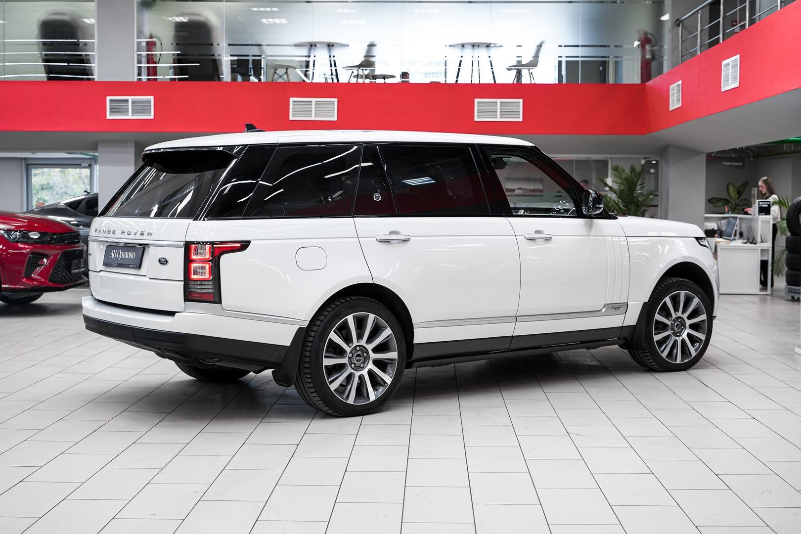 Land Rover Range Rover 2015, белый, ДЦ Орехово