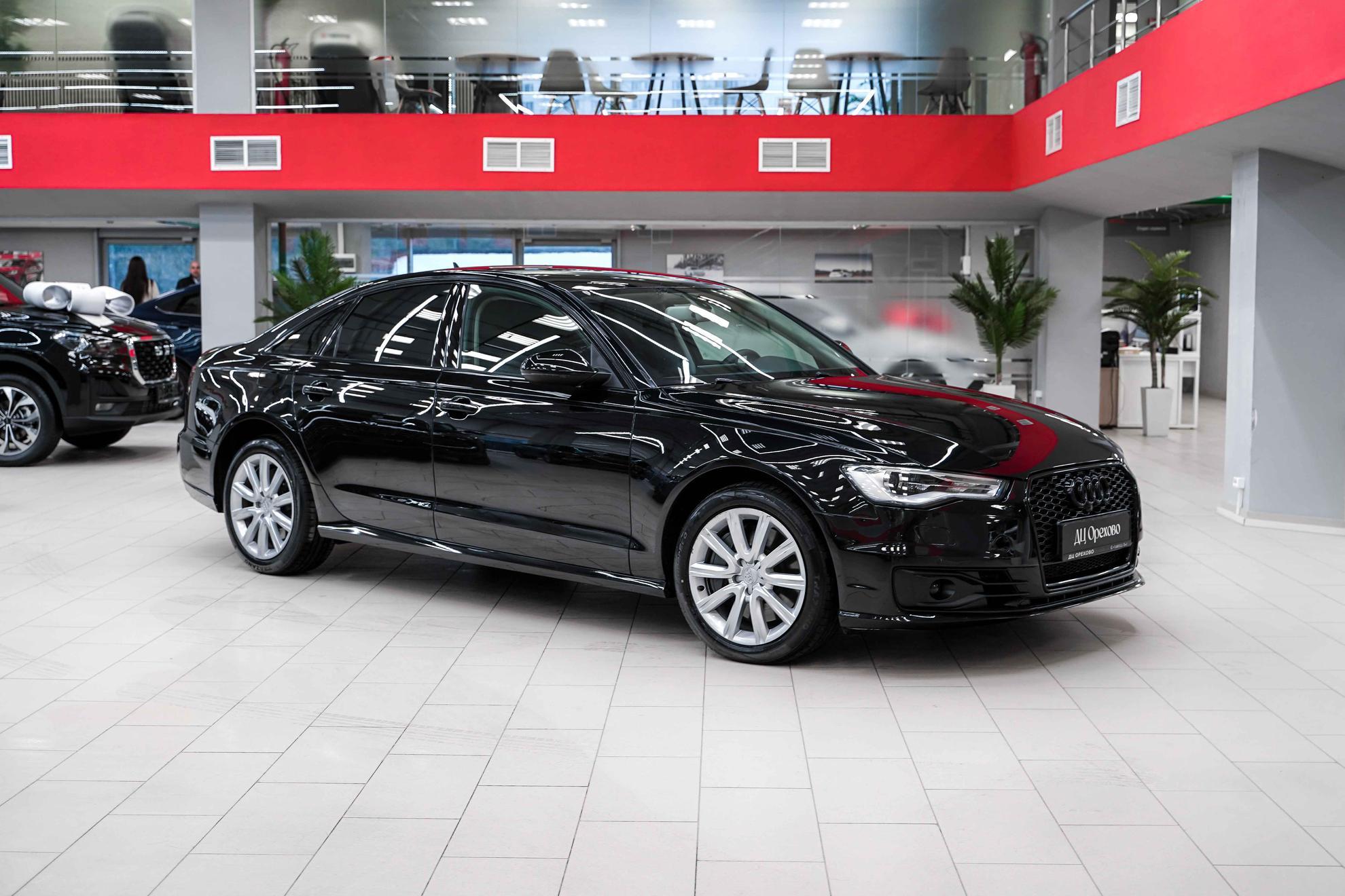 Audi A6 2016, черный, ДЦ Орехово