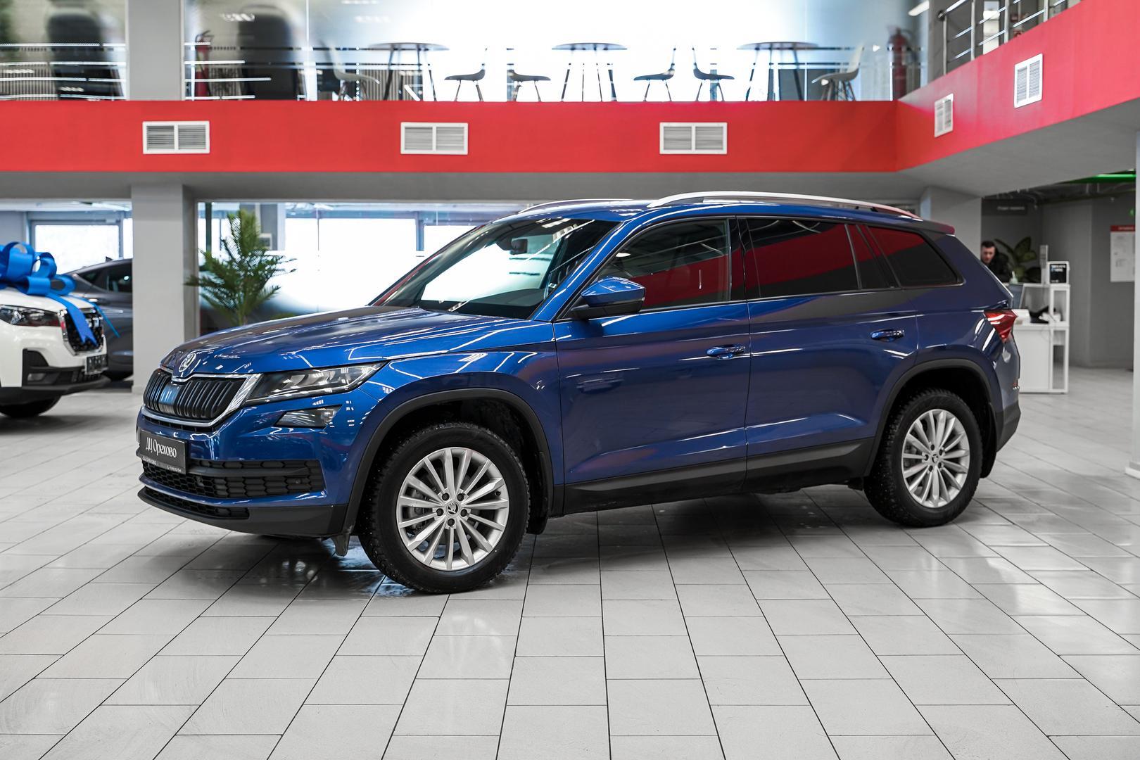 Skoda Kodiaq 2020, синий, ДЦ Орехово