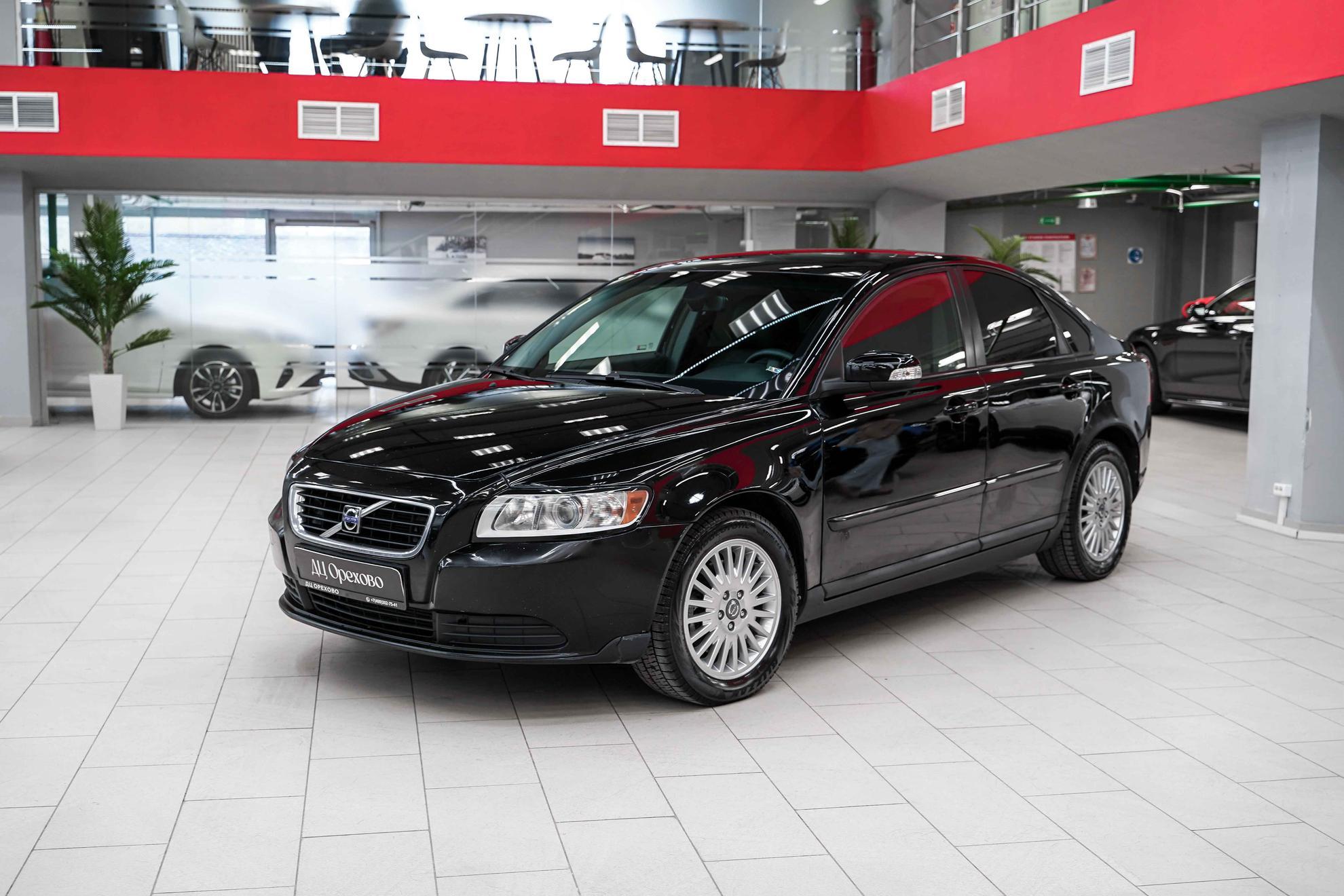 Volvo S40 2008, черный, ДЦ Орехово