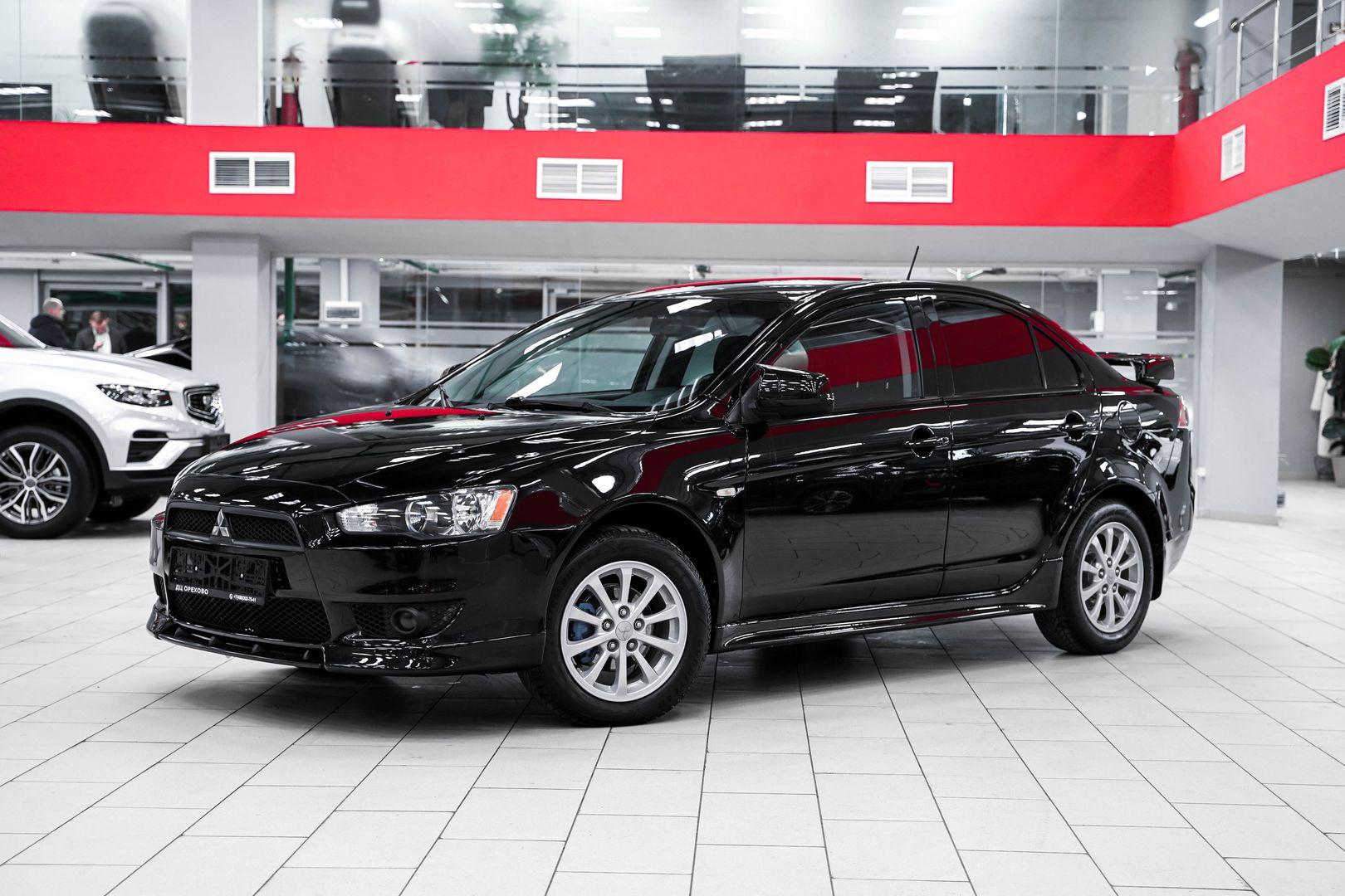 Mitsubishi Lancer 2008, черный, ДЦ Орехово
