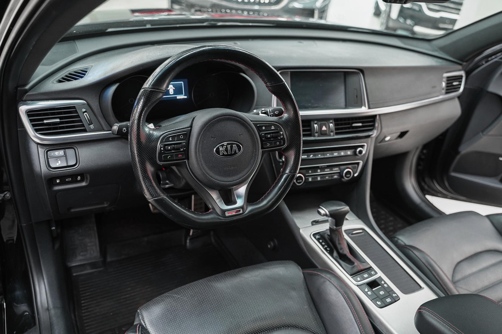 Kia Optima 2017, черный, ДЦ Орехово