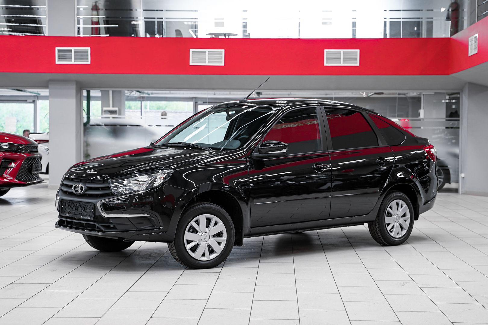 LADA (ВАЗ) Granta 2025, черный, ДЦ Орехово