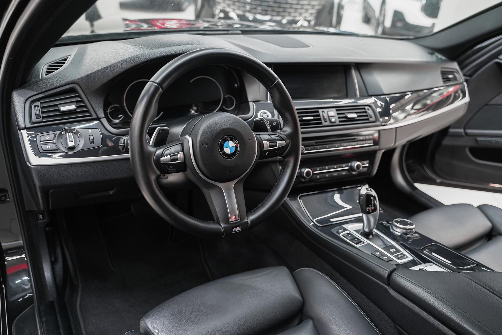 BMW 5 серии 2016, черный, ДЦ Орехово