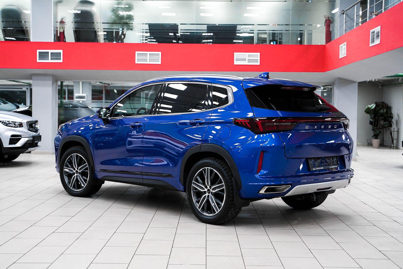 Exeed LX 2022, синий, ДЦ Орехово